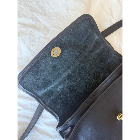 Vintage Coach Compartment Bag Black No. 9850 - Picture 14 of 15